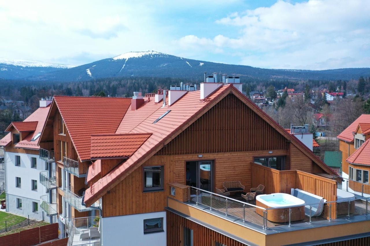 Apartament Dream View Aspen Z Jacuzzi Шклярска-Поремба Экстерьер фото